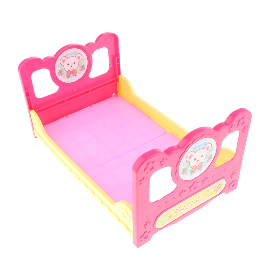 Dollhouse Camera dei bambini Camera Da Letto Del Bambino Letto Mobili Giocattolo per la Bambola