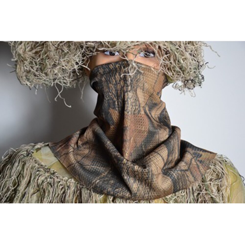 Pañuelo para exterior actividades pañuelo Material de la malla de la cubierta de la cabeza el cuello a prueba de polvo: 10