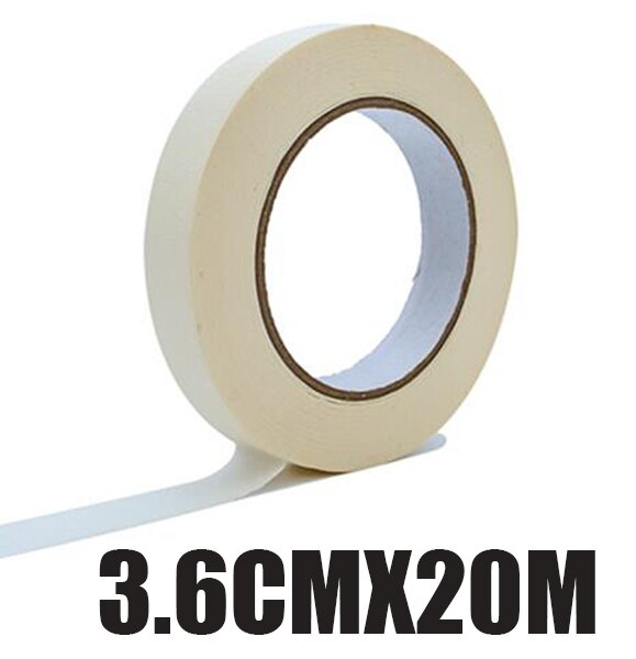 Diamantmaling anti-snavs tape klæbende kanter klistermærke diy værktøj diamant broderi tilbehør diatom mudder kunst skitse tape: 3.6 cm x 20m