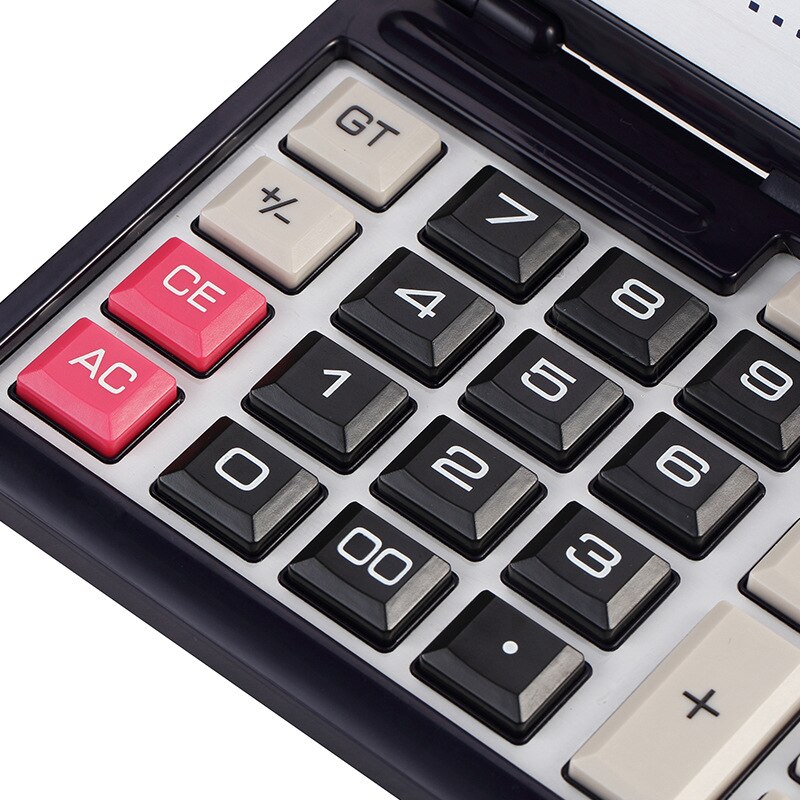 8855V Solar Calculator Computer Clipping Box Calculator Black