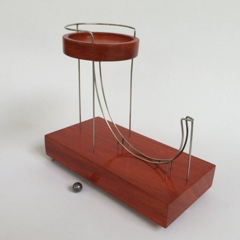 Kinetic Art Toy Easter Marble Machine Kinetic Art Perpetual Motion Machine Infinite Automatic Jump Toy Home Decoration: Default Title