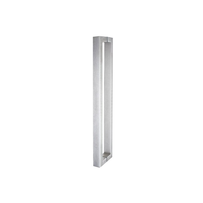 Door handle Square tube handle glass door wooden door stainless steel 304 material door hardware glass door hardware