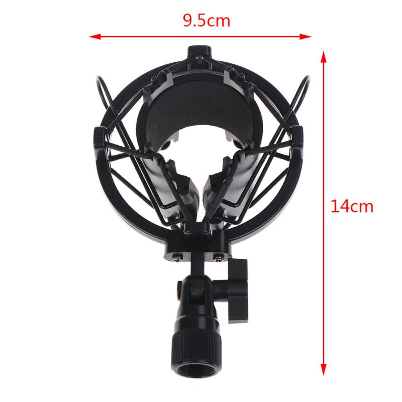 Microfone de estúdio bm 800 para computador, microfone profissional condensador para gravação