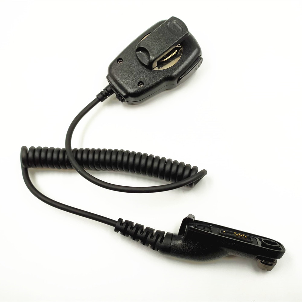 Micrófono de altavoz con Cable reforzado para Motorola Radio, APX1000, APX4000, APX6000, APX7000, APX8000, XPR6350, XPR6550, micrófono de hombro