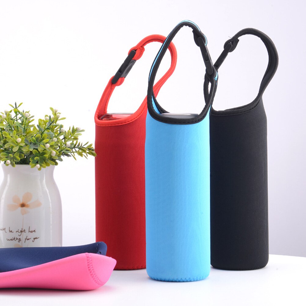 500Ml Draagbare Warmte Geïsoleerde Cup Sleeve Case Travel Water Fles Covers Protector Opbergtas Met Touw Thermos Cover