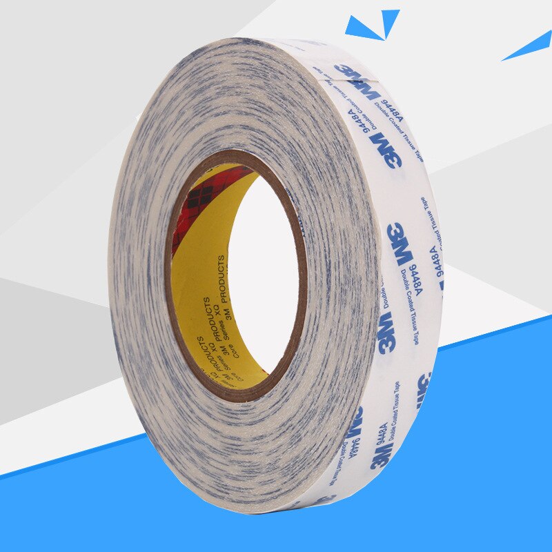 3 m9448a witte dubbelzijdige tape ultradunne doorschijnende kantoor dubbelzijdige tape
