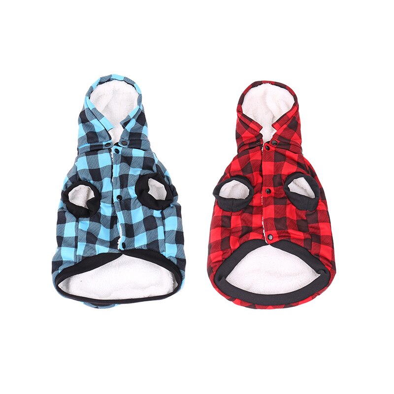 Freies Große Größe Haustier Hund Mantel Winter warm Hund Kleidung Für Chihuahua Weiche Kapuze Welpe Jacke Kleidung Mit ablösen Hütte