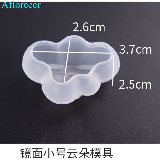 Moldes de silicona para velas en forma de nube en 3D, molde de escayola de yeso DIY para decoración del hogar de bodas, moldes de silicona para jabón y velas