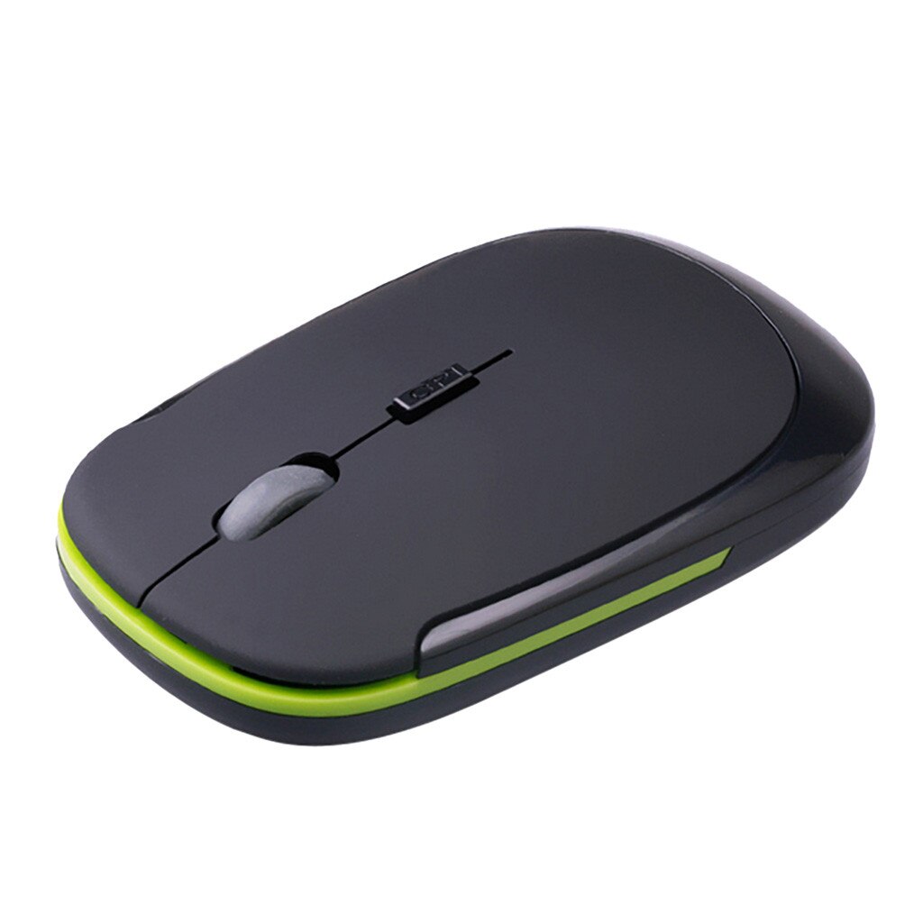 2.4G Mouse Senza Fili bluetooth del mouse Ultra-sottile mute Mouse Portatile Ricevitore USB Del Computer Mouse Ottico per notebook PC 20j23