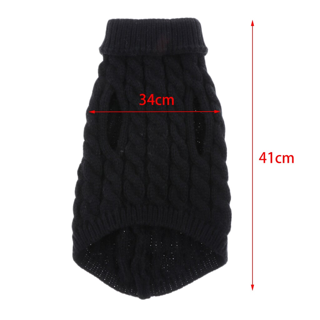 Dog Sweater Winter Knitwear Dog Knit Sweater for Small Dogs Puppy S/M/L