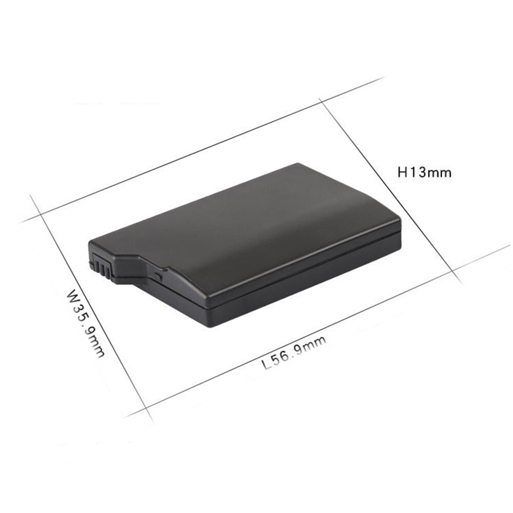 PSP1000 Battery Pack For Sony PSP-110 PSP 1000 Console Gamepad Real capacity 1800mAh 3.6V Rechargeable batteries