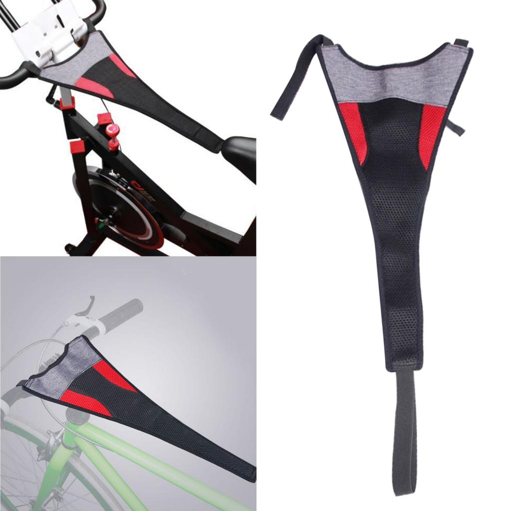 Cubierta para el sudor de la bicicleta, accesorio duradero para el interior del cuadro de sudor del ciclismo, accesorio de red de guardia, correa de rodillo para entrenamiento de bicicleta, ciclismo en casa