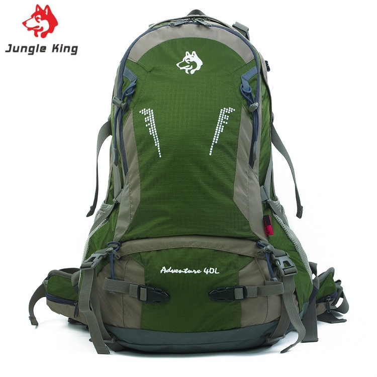 Jungle king mærke udendørs bjergbestigningstaske klatrepakke rejse rygsæk mænd og kvinder ridning rygsæk 40l