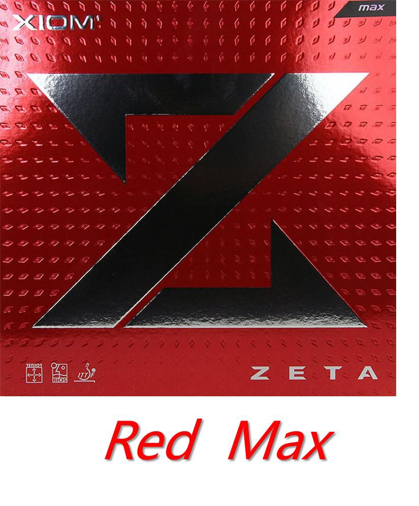 Original Xiom Zeta 79-002 Pimples In Table Tennis Rubber Ping Pong Rubber: red