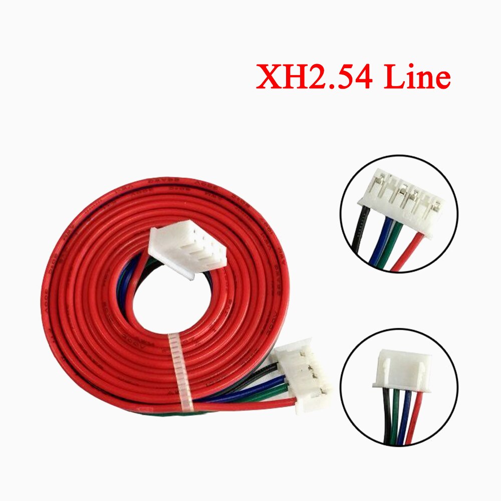 , 1 unidad, 1M, DuPont line, bifásico XH2.54, 4 pines a 6 pines, Conector de Motor de Terminal, cables para Motor 42 paso a paso HX2.54