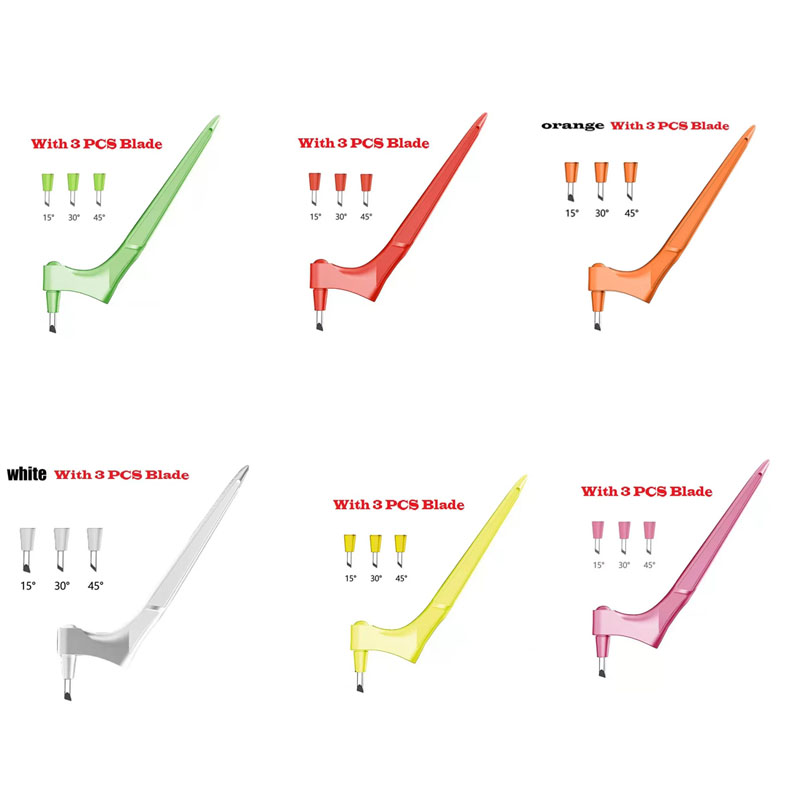 1/2/3/4 ensembles bricolage Art et artisanat outils de coupe lame rotative à 360 degrés coupe-papier de sécurité 3 lames de rechange papier de coupe: Blan pur