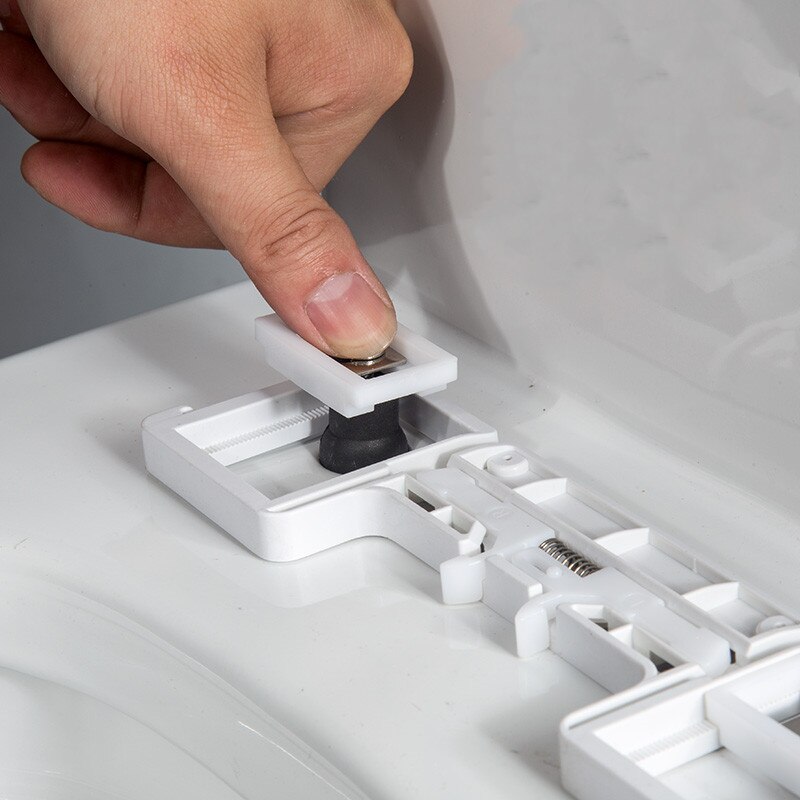 2Pcs toilet seat cover Fixings Plastic toiletseat Screws Quick Release Hinge toilet Mounting connector Repair Parts