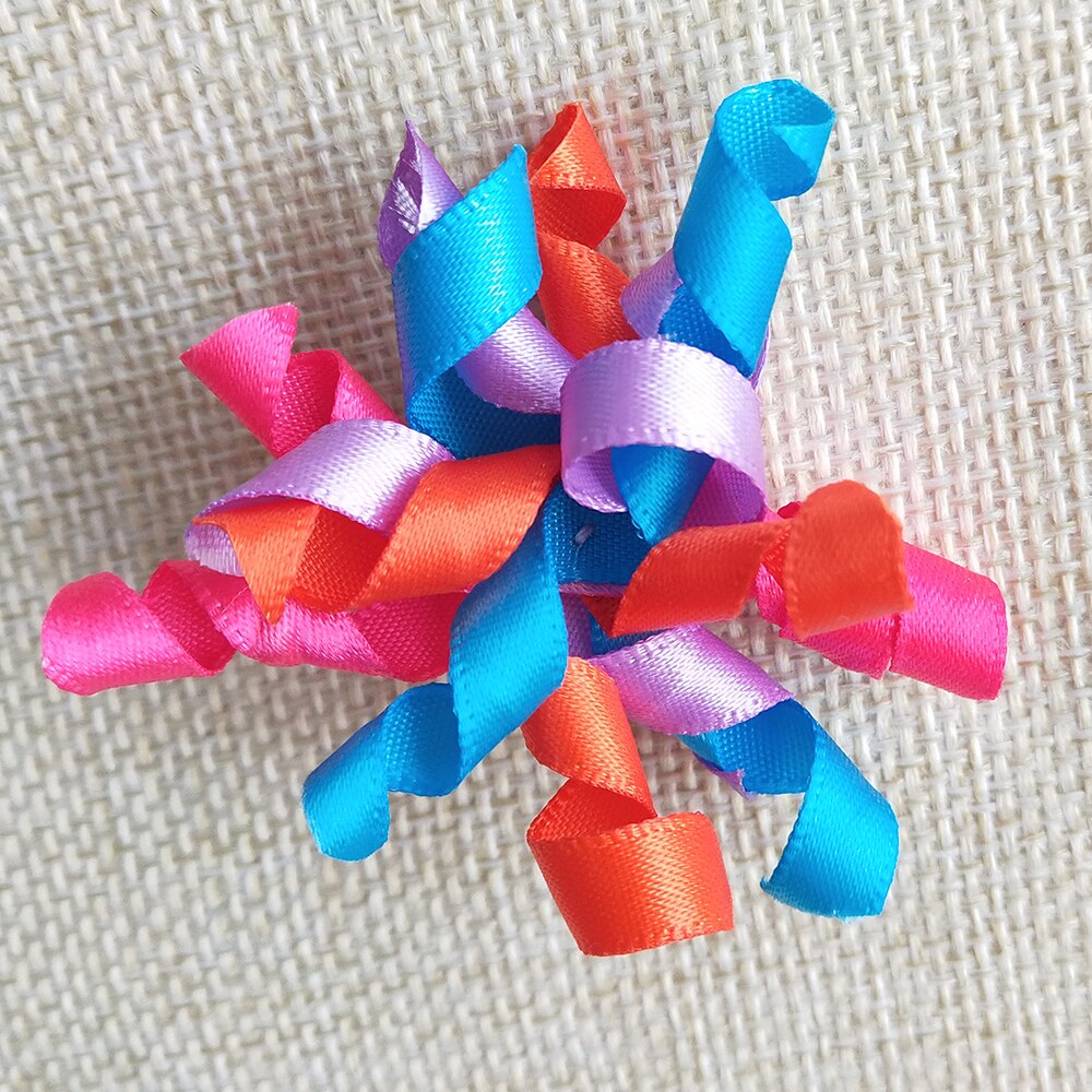 100 stk hundebuer hund juletilbehør kjæledyr hund hår buer gummibånd halloween hund stell buer dyreutstyr samll hund buer: Rosa