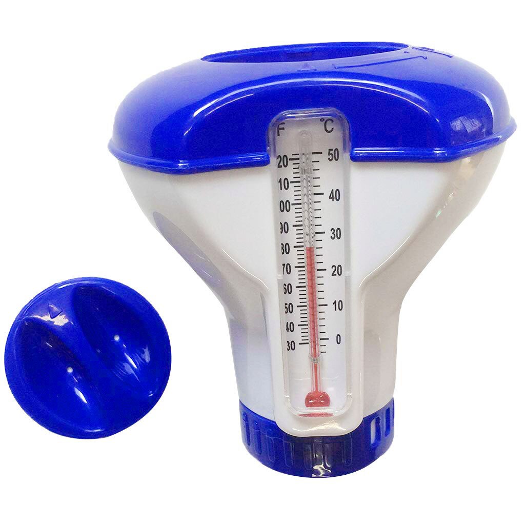 Adjustable Floating medicine Box Adjustable Swimming pool Dispenser Pool Supply Town Floating Chlorine Bromine Tabs Dispenser