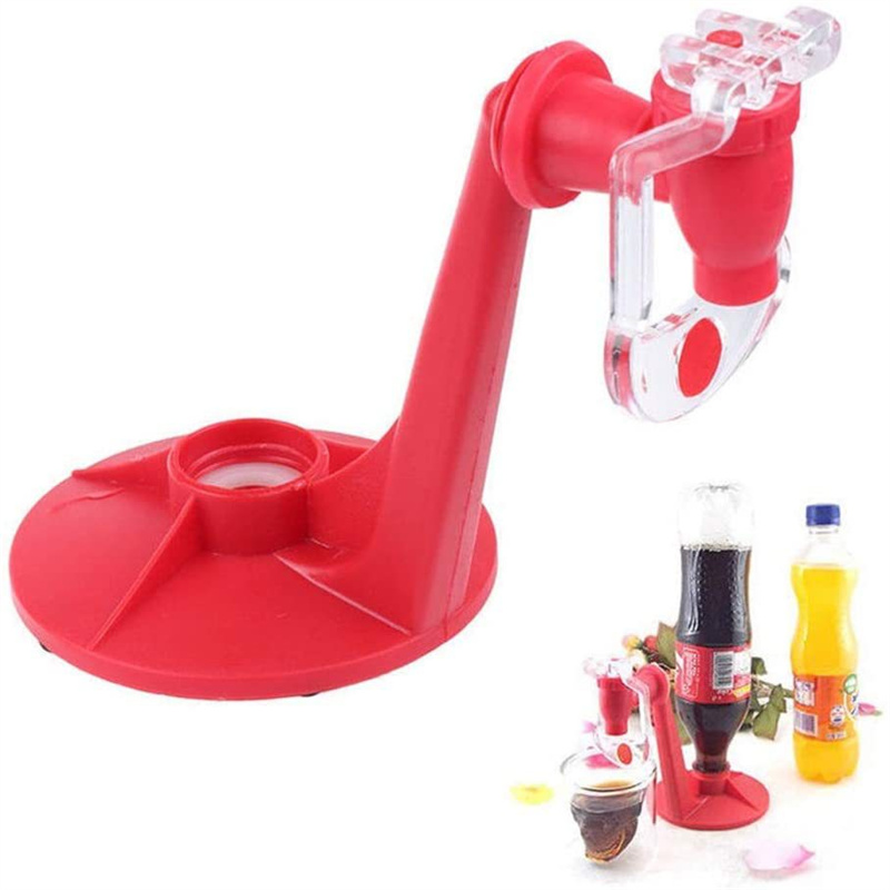 Läskautomat colaflaska inverterad kolsyrad dryck upp och ner dricksvattenautomat hemfest pub bar dryckesartiklar