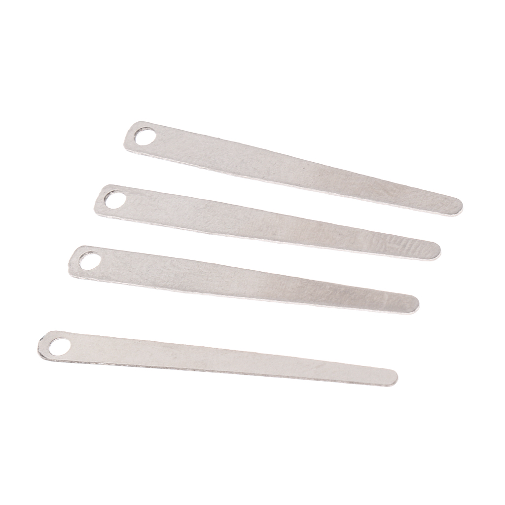 4er- set flache saxophonfedern mit schrauben, saxophonzubehör, musikinstrument