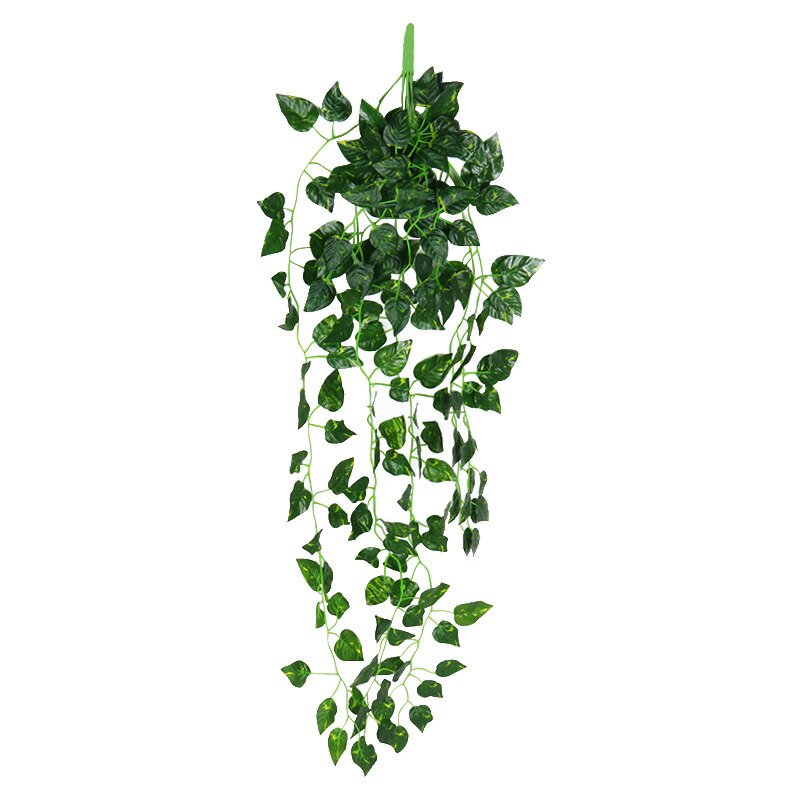 Vand græs eukalyptus plast kunstige planter palmeblad grøn plast blomst plante bryllup hjem pary dekoration bord dekorationer: D