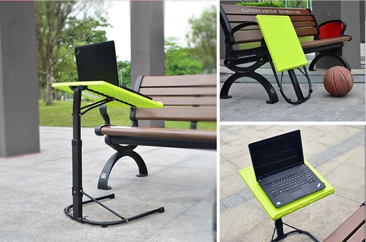 Folding Laptop Table Adjustable Lifting Laptop Desk Notebook Table for Bed Sofa Reading Outdoor Portable Study table