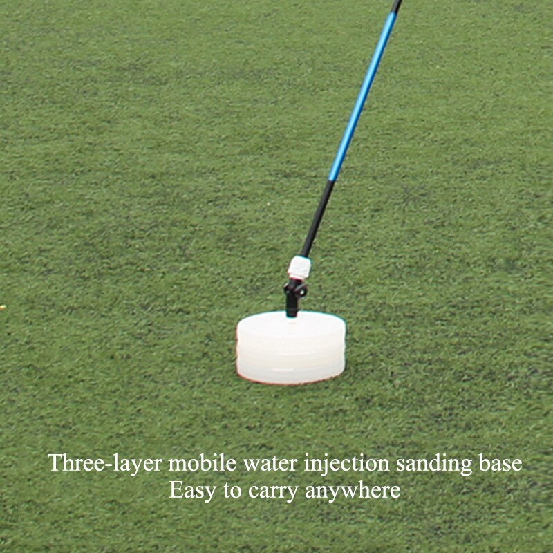 Badminton Trainer Draagbare Telescopische Elastische Verstelbare Zelf-Studie Rebound Power Base Outdoor Praktijk Training Apparaat