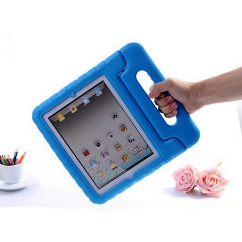 Für Apple iPad Mini 1 2 3 4 5 EVA Schaum Stoßfest Fall für iPad Mini4 Mini5 Coque Kinder Kinder griff Stehen Schutzhülle