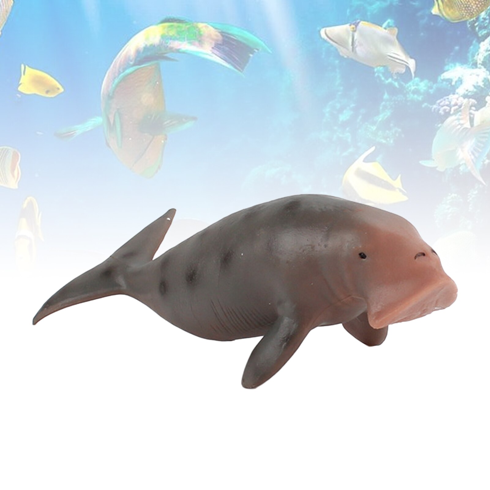 Marine Life Ocean Sea Animals Grouper Shrimp Squid Starfish Simulation Ornament