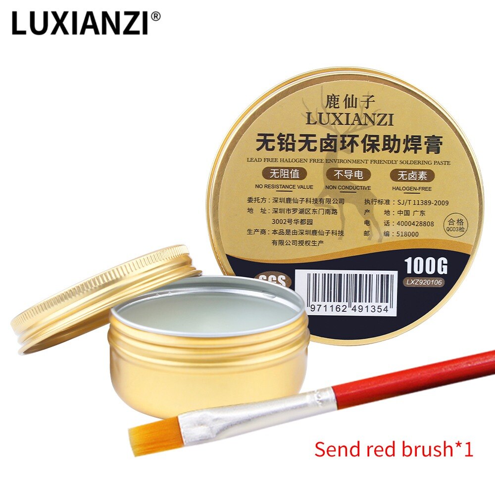 LUXIANZI Flux For Soldering Bga Smd Solder Paste Rosin No Cleaning Good On Tin Welding Flux