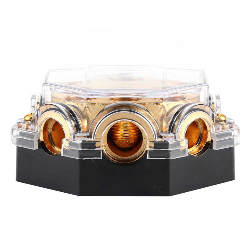 electric pump marine parts Power Distribution Block 1 in 5 Ways Out Ground Cable Splitter Distributor for Auto Car Boat Marine