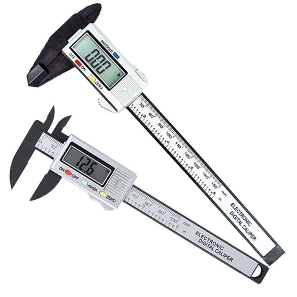0-100mm Multifunction Electronic Digital Vernier Caliper LCD Micrometer Digital Vernier Depth Gauge Height Measurement Tools