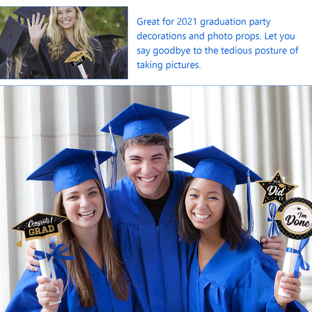 24 Pcs Meaningful Photo Booth Props Practical Novel Photography Accessories