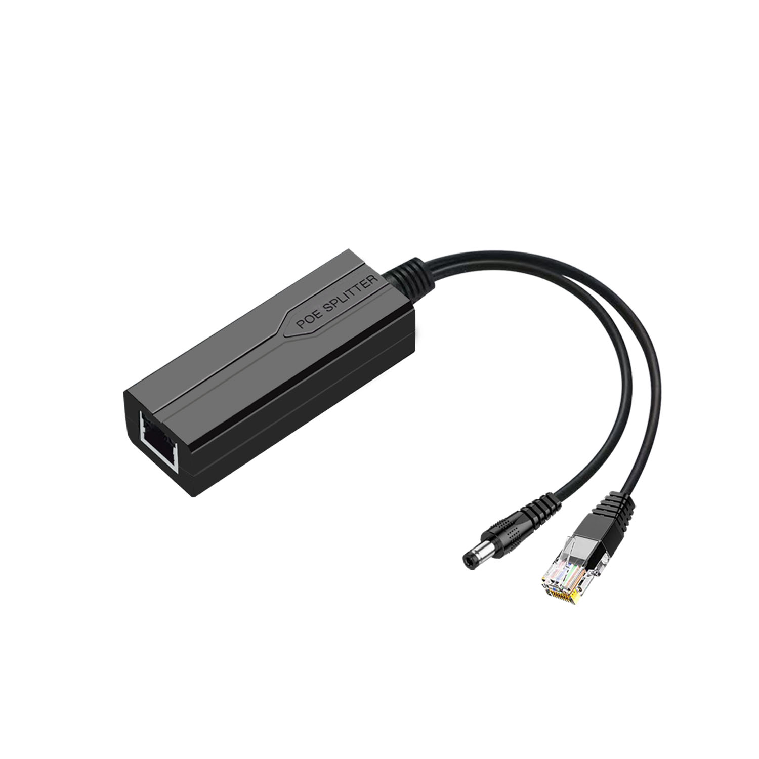 48V to 5V POE Splitter Adapter Active Adaptive Separator Isolated Injector DC Micro USB tpye-C USB Female for 100M Camera: Beige