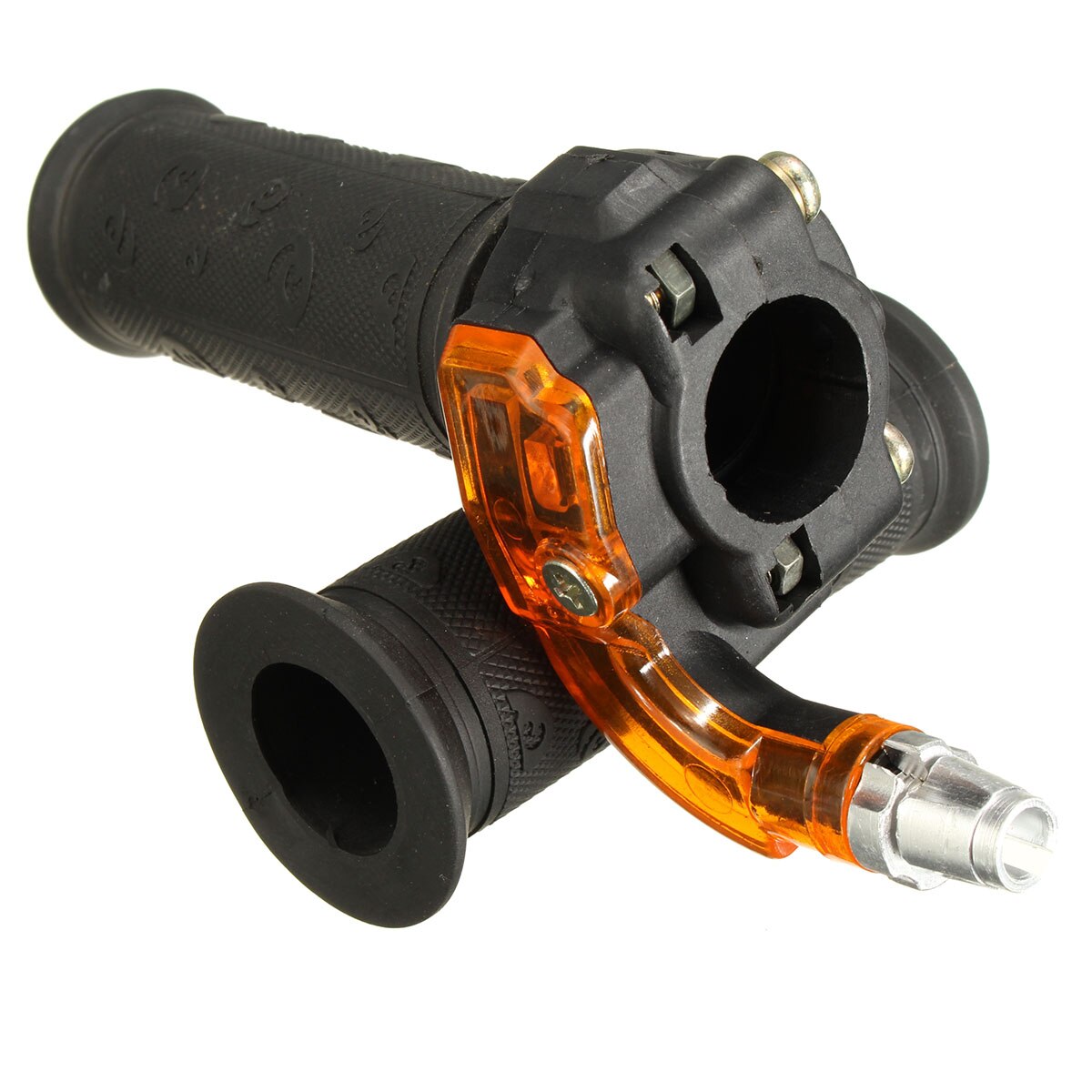 1 Pair 22mm Mini Throttle Grips Twist For Minimoto Pit Dirt Bike 47cc 49cc