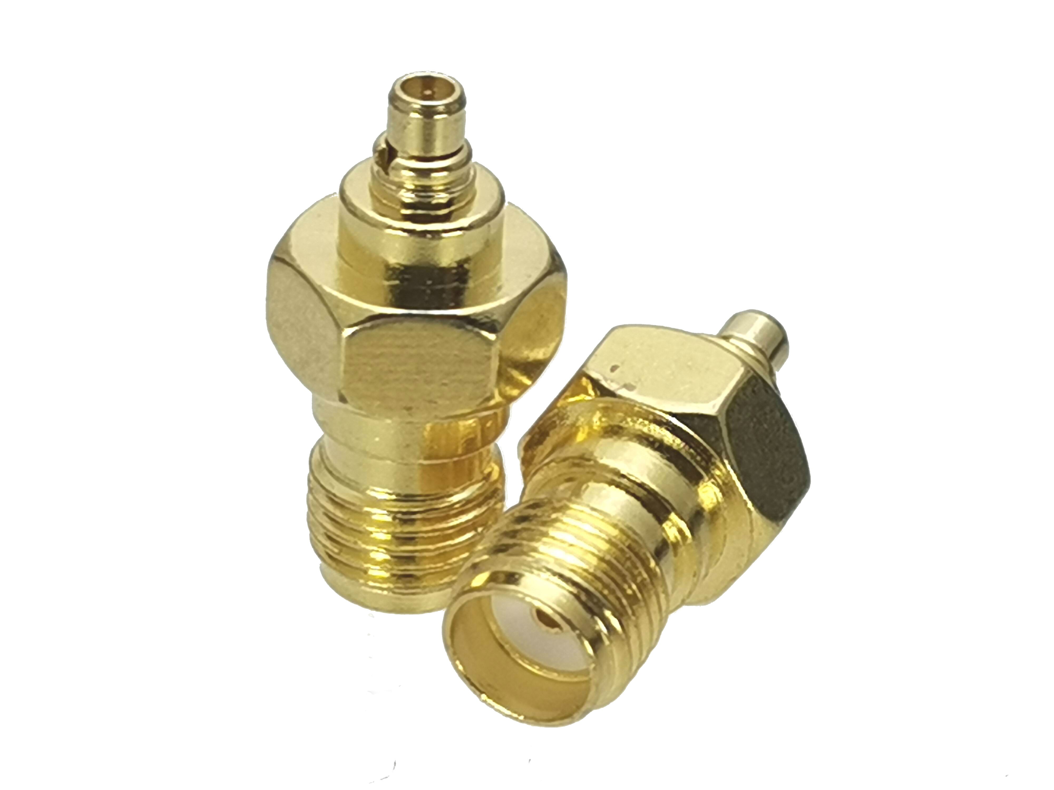 1Pcs SMA to SMB / MCX / MMCX / SMC / CRC9 / TS9 / SMA / IPX U.fl Male plug &amp; Female jack RF Coaxial Adapter connector Converter