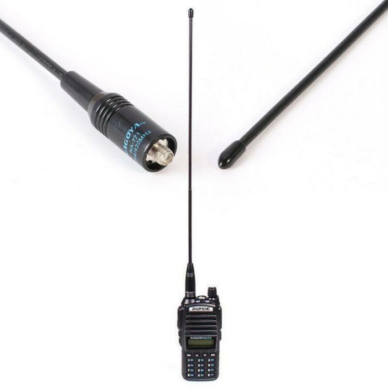 Originele Nagoya NA-771 Twee Manier Radio Antenne Sma Vrouwelijke Voor Kenwood Baofeng UV5R UV82 888S UV9R Etc.Radio Met Sma Mal Interface
