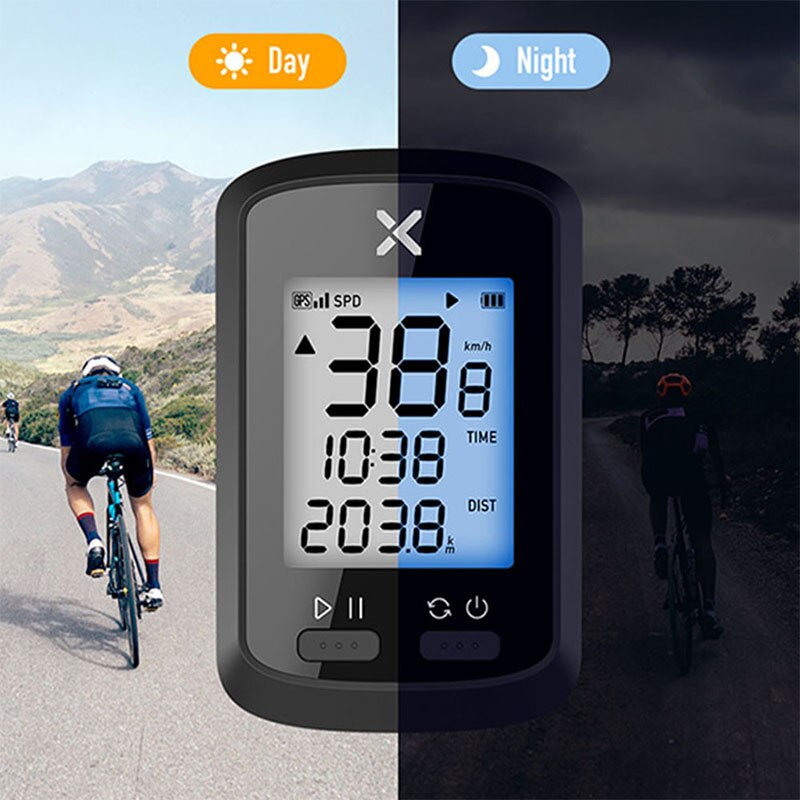 XOSS G+ Bluetooth ANT+ GPS Cycling Bike Computer For speed measurement navigation and Heart Rate Monitor Cadence Sensor Display