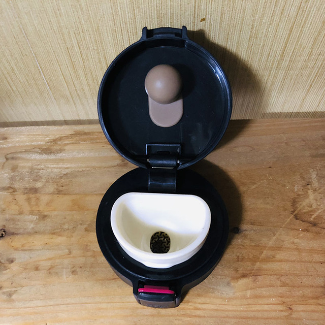 Upors kaffekoppslock i silikon återanvändbart muggskydd kaffeglaslock termosskydd vattenflasklock silikonlock till muggar: Svart
