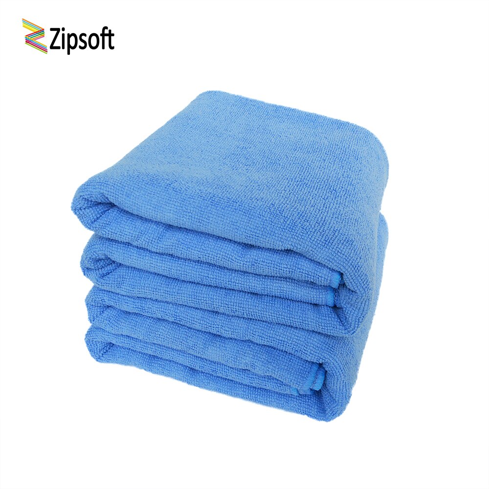 Zipsoft 2 Stks/partij 40*40Cm Keuken Handdoek Gezicht Handdoeken Blauw Geel Microfiber Handdoeken Cleaning Rags Keuken Schotel doek