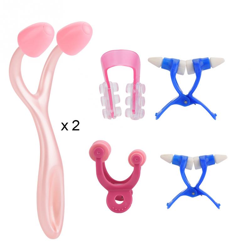 3 stks Neus Clip Brug Lifting Shaping Shaper Clipper Rechttrekken Beauty Neus Clip Facial Clipper Corrector Gezichtsverzorging Tool