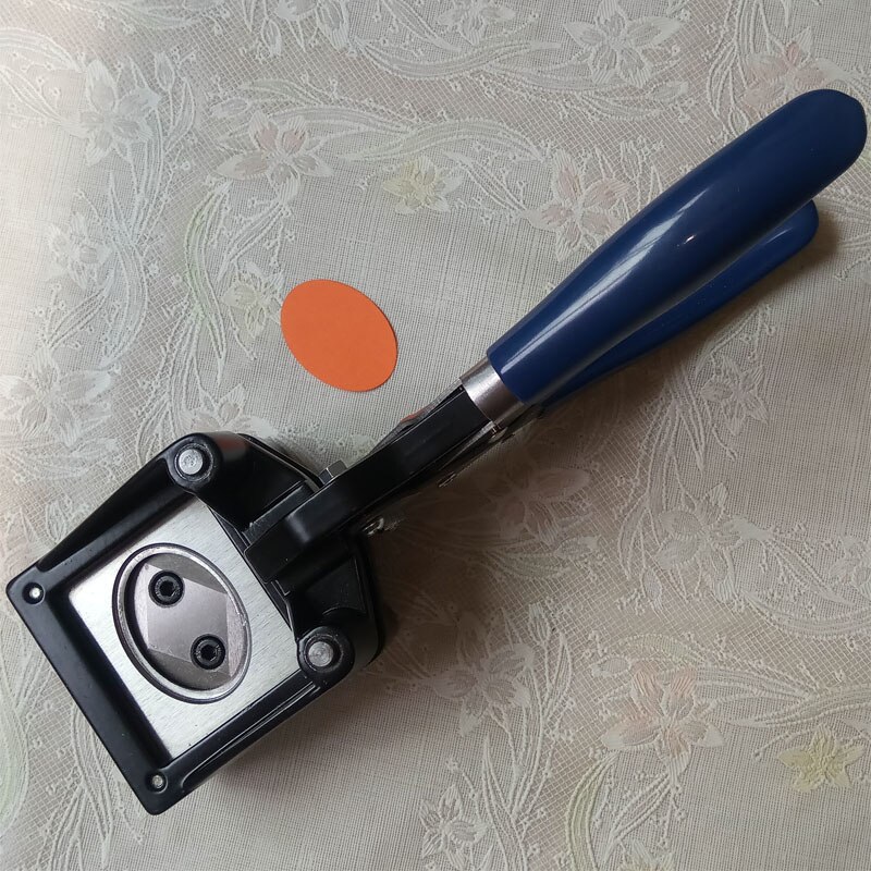 Hand Held Manual Ronde 25Mm 32Mm 38Mm 44Mm Papier Grafisch Punch Die Cutter Voor Pro Button maker