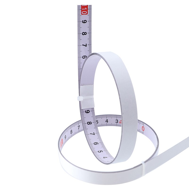 Miter Track Tape Measure Self Adhesive Metric Steel Ruler Miter Saw Scale For T-track Router Table Saw Band Saw Woodworking Tool