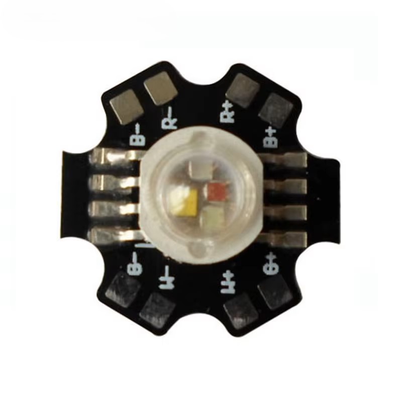 20x supper lyse 4w 12 wrgbwled lampe perler 45 mil epileds chip 8 pinhigh power rgbw lyskilde