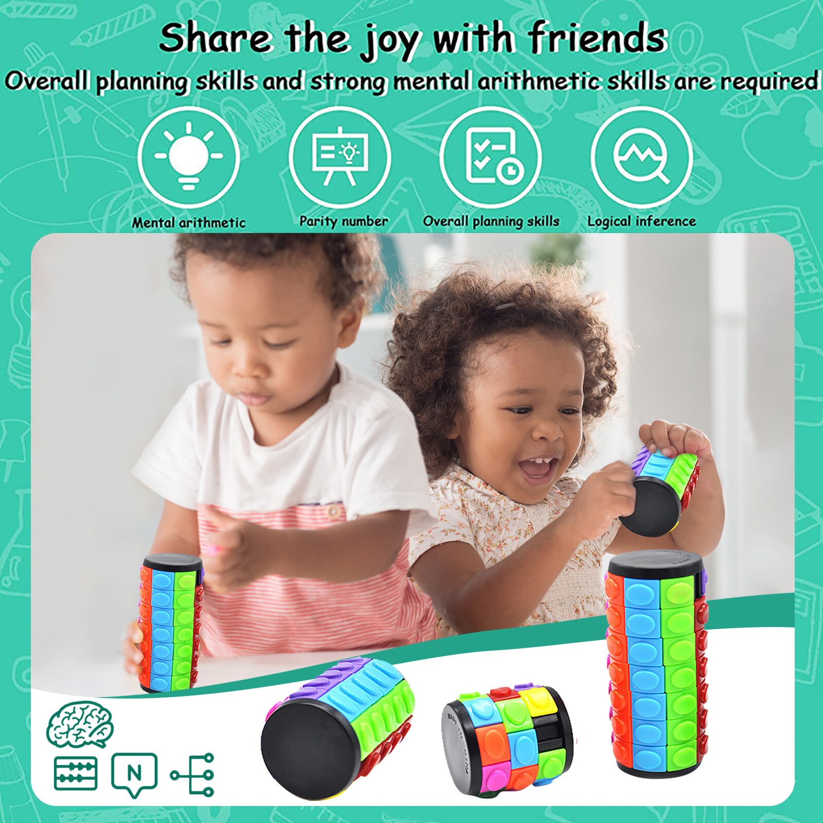 Decompressie Fidget Speelgoed Educatief Fun Speelgoed Voor Kinderen Iq Onderwijs Puzzel Speelgoed Release Stress Game Toys