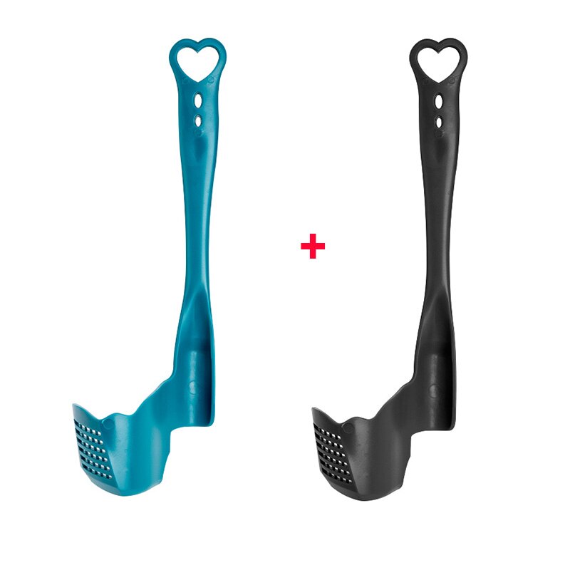 TM5/TM6/TM31 Thermomix Küche Rotierenden Spatel Entfernen Portioning Lebensmittel Rotierenden Schaber Verarbeiter Multi-funktion Dreh: Blau 02-Schwarz 02
