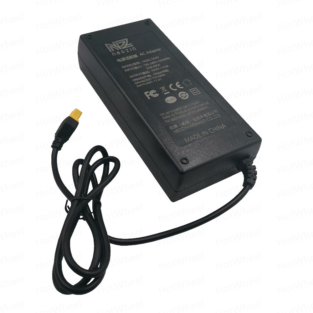 Mercane Widewheel Pro Breed Wiel Pro Charger 2A 100% Orginal 48V 2A Lader Pak Voor Widewheel Pro Elektrische Scooter onderdelen