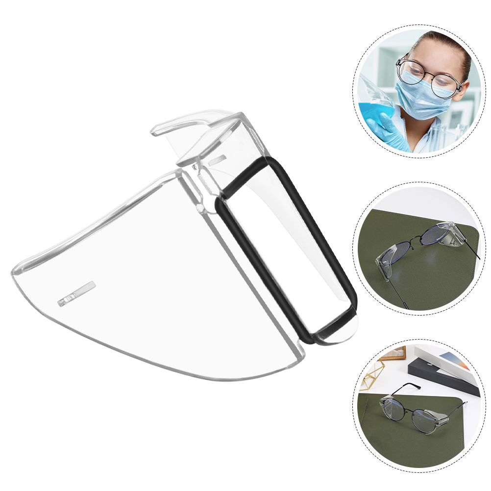 Glasses Frame Wings Safety Guards for Side Shields Clip on Protection Goggle PC Eyeglasses