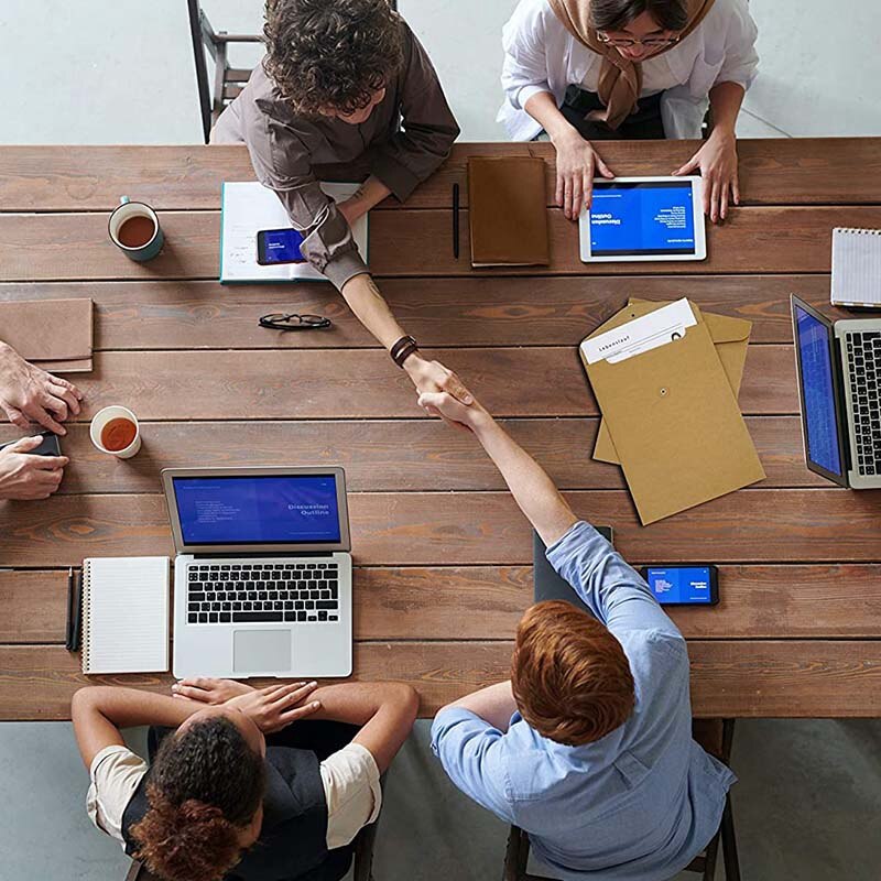 10Er Porte-Documents En Carton/Papier Kraft Dans A4 Format, porte-documents, porte-documents, Dossier, 31X24 Cm